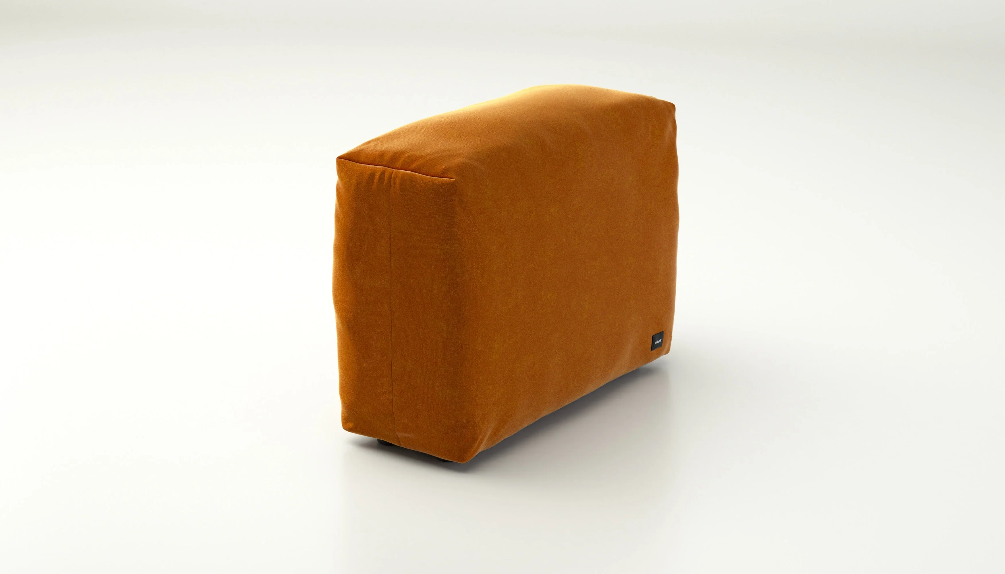 vetsak | Sofa Side Medium - Suave - Orange Blaze